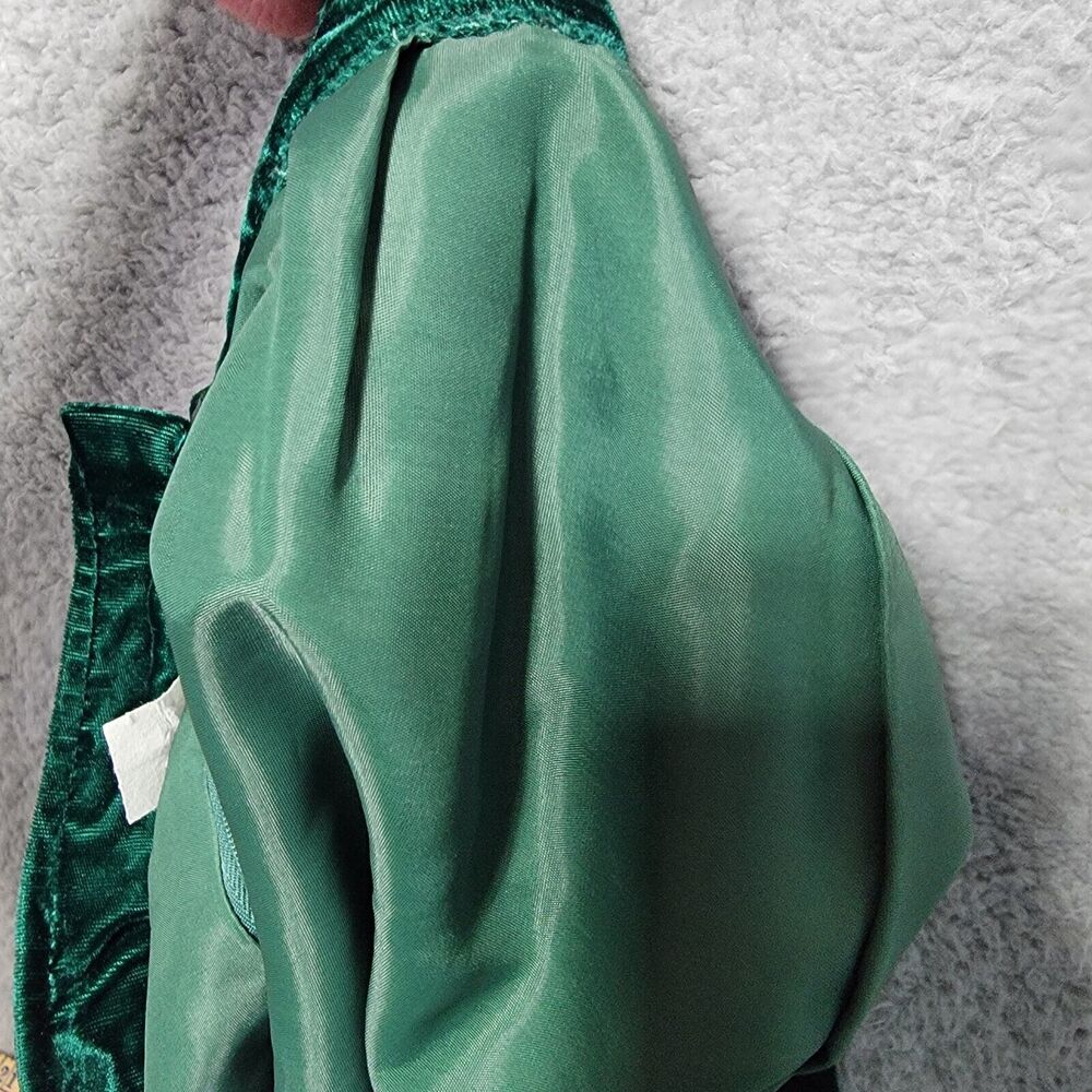 Vintage Cloak of Many Colors Liberty Lucrezia Green Velvet Top & Skirt Size 12‎ - Picture 14 of 14